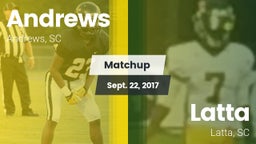 Matchup: Andrews vs. Latta  2017