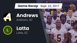 Recap: Andrews  vs. Latta  2017