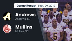 Recap: Andrews  vs. Mullins  2017