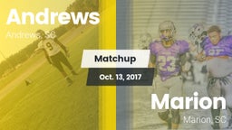 Matchup: Andrews vs. Marion  2017