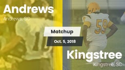 Matchup: Andrews vs. Kingstree  2018