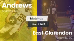 Matchup: Andrews vs. East Clarendon  2018