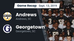 Recap: Andrews  vs. Georgetown  2019