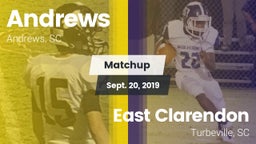 Matchup: Andrews vs. East Clarendon  2019