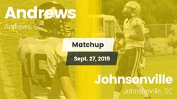 Matchup: Andrews vs. Johnsonville  2019