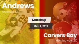 Matchup: Andrews vs. Carvers Bay  2019