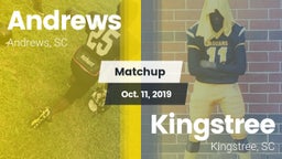 Matchup: Andrews vs. Kingstree  2019