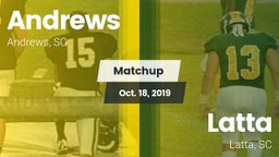 Matchup: Andrews vs. Latta  2019