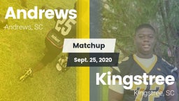 Matchup: Andrews vs. Kingstree  2020