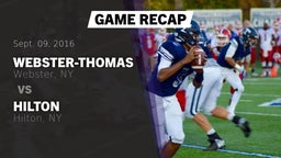 Recap: Webster-Thomas  vs. Hilton  2016