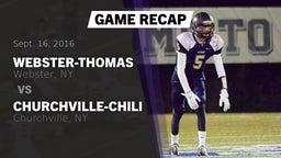 Recap: Webster-Thomas  vs. Churchville-Chili  2016