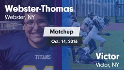 Matchup: Webster-Thomas vs. Victor  2016