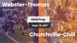 Matchup: Webster-Thomas vs. Churchville-Chili  2017