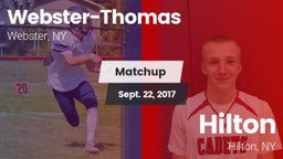 Matchup: Webster-Thomas vs. Hilton  2017