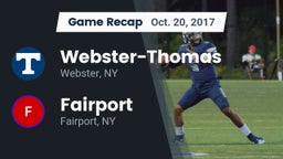 Recap: Webster-Thomas  vs. Fairport  2017