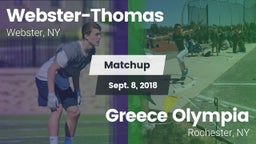 Matchup: Webster-Thomas vs. Greece Olympia  2018