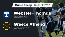 Recap: Webster-Thomas  vs. Greece Athena  2018