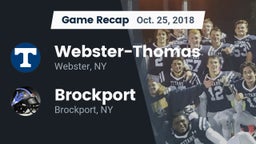 Recap: Webster-Thomas  vs. Brockport  2018