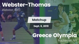 Matchup: Webster-Thomas vs. Greece Olympia  2019