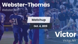 Matchup: Webster-Thomas vs. Victor  2019