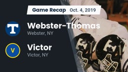 Recap: Webster-Thomas  vs. Victor  2019