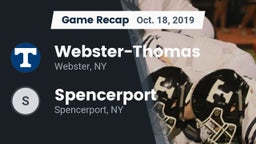 Recap: Webster-Thomas  vs. Spencerport  2019