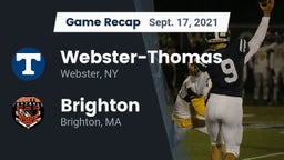 Recap: Webster-Thomas  vs. Brighton  2021