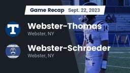Recap: Webster-Thomas  vs. Webster-Schroeder  2023