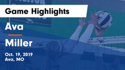 Ava  vs Miller Game Highlights - Oct. 19, 2019