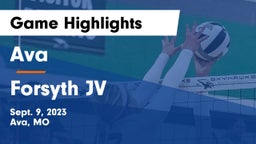 Ava  vs Forsyth JV Game Highlights - Sept. 9, 2023