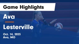 Ava  vs Lesterville  Game Highlights - Oct. 14, 2023