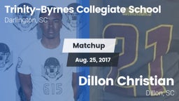 Matchup: Trinity Collegiate vs. Dillon Christian  2017