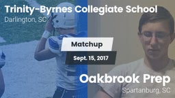 Matchup: Trinity Collegiate vs. Oakbrook Prep  2017