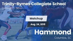 Matchup: Trinity Collegiate vs. Hammond  2018