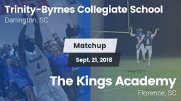 Matchup: Trinity Collegiate vs. The Kings Academy 2018