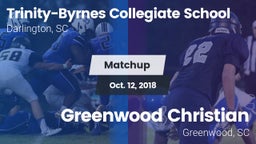 Matchup: Trinity Collegiate vs. Greenwood Christian  2018