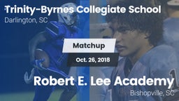 Matchup: Trinity Collegiate vs. Robert E. Lee Academy 2018