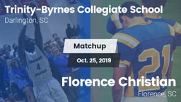 Matchup: Trinity Collegiate vs. Florence Christian  2019