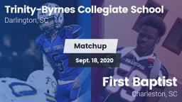 Matchup: Trinity Collegiate vs. First Baptist  2020