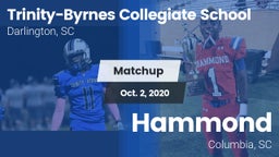 Matchup: Trinity Collegiate vs. Hammond  2020