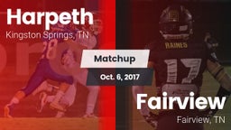 Matchup: Harpeth vs. Fairview  2017