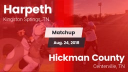 Matchup: Harpeth vs. Hickman County  2018
