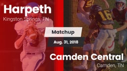 Matchup: Harpeth vs. Camden Central  2018