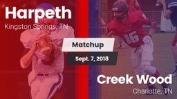 Matchup: Harpeth vs. Creek Wood  2018