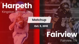 Matchup: Harpeth vs. Fairview  2018