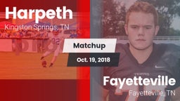 Matchup: Harpeth vs. Fayetteville  2018
