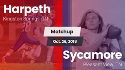 Matchup: Harpeth vs. Sycamore  2018