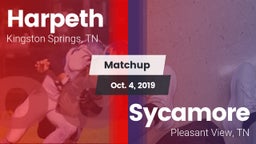 Matchup: Harpeth vs. Sycamore  2019