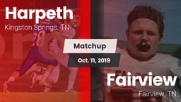 Matchup: Harpeth vs. Fairview  2019