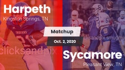 Matchup: Harpeth vs. Sycamore  2020